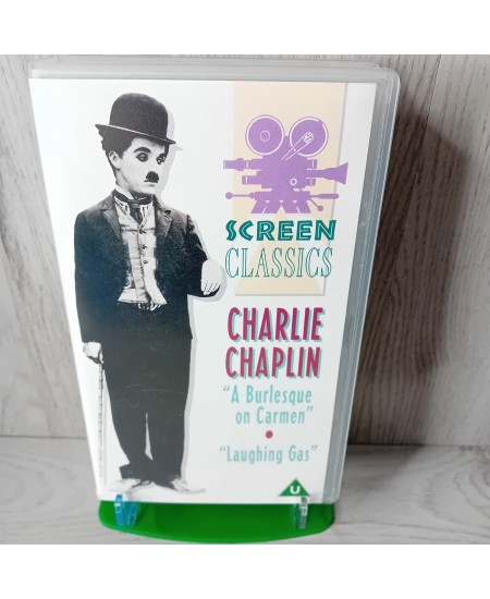 CHARLIE CHAPLIN SCREEN CLASSICS VHS - RARE RETRO VIDEO TAPE