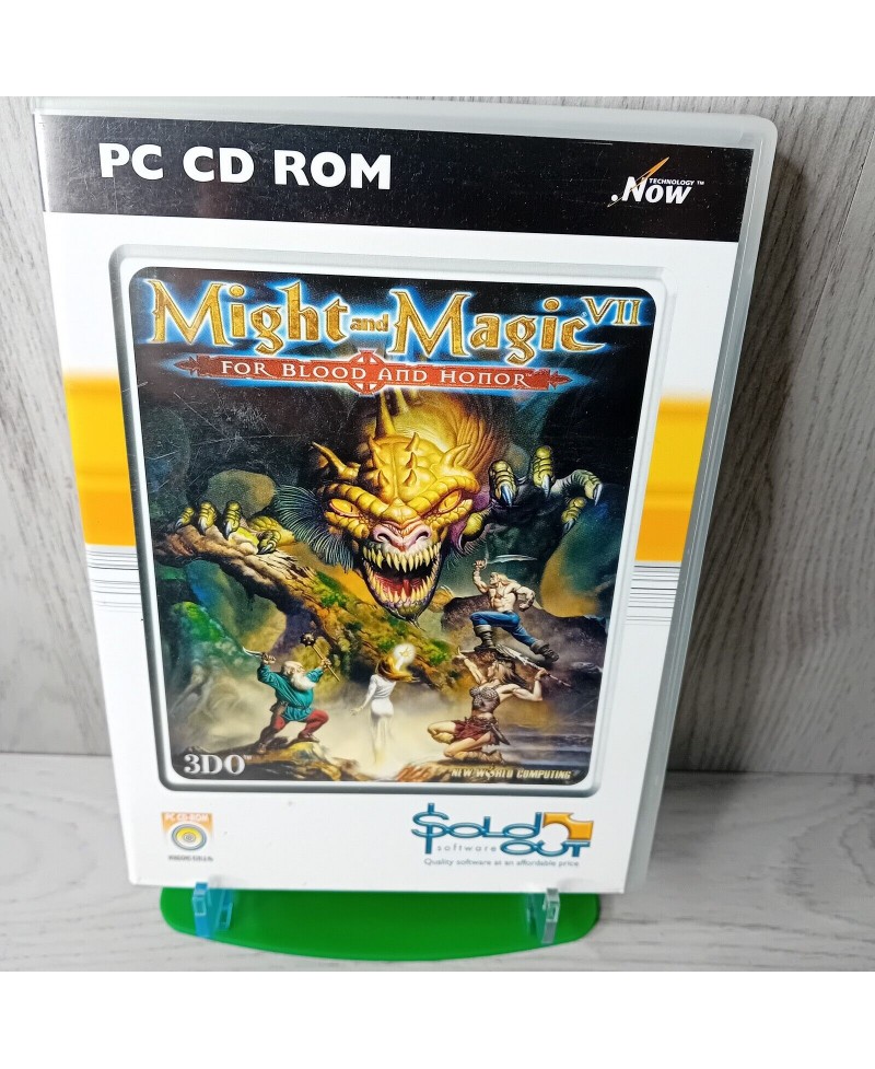 MIGHT MAGIC FOR BLOOD OR HONOR PC CD ROM GAME - RARE RETRO GAMING