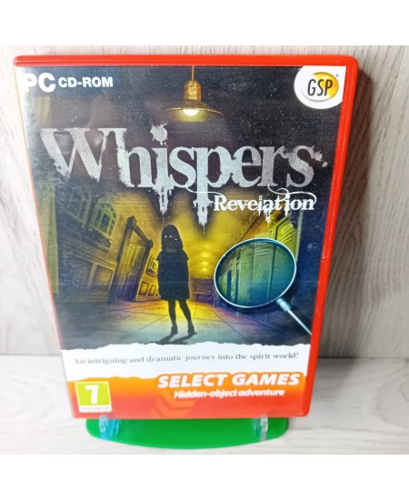 WHISPERS REVELATION PC CD ROM GAME - RARE RETRO GAMING