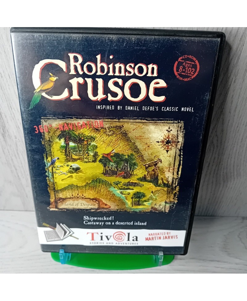 ROBINSON CRUSOE PC CD ROM GAME - RARE RETRO GAMING