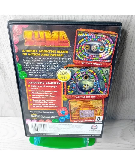 ZUMA PC CD ROM GAME - RARE RETRO GAMING