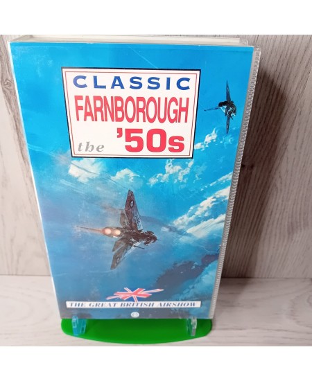 CLASSIC FARNBOROUGH 50,S VHS - RARE RETRO VIDEO TAPE