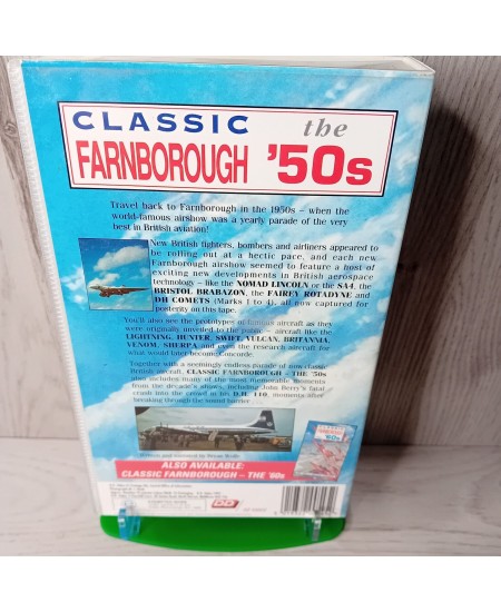 CLASSIC FARNBOROUGH 50,S VHS - RARE RETRO VIDEO TAPE