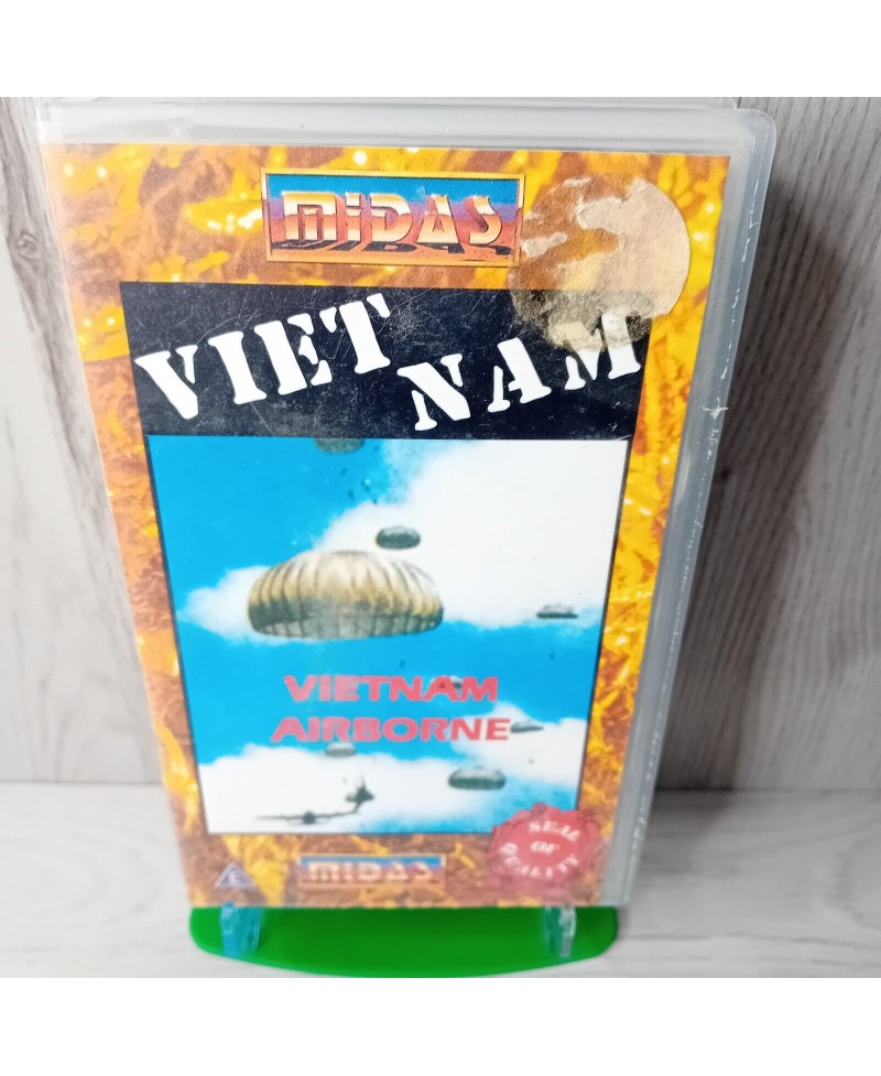 VIETNAM AIRBORNE VHS - RARE RETRO VIDEO TAPE