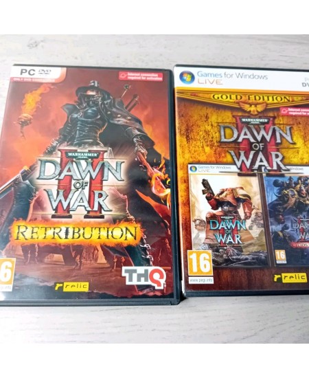 WARHAMMER DAWN OF WAR II THE COMPLETE COLLECTION PC DVD ROM GAME - RARE GAMING