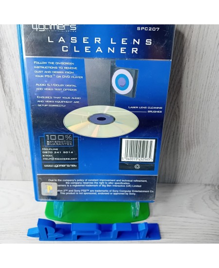 4 GAMERS PS2 LASER LENS CLEANER DISC - RARE RETRO GAMING