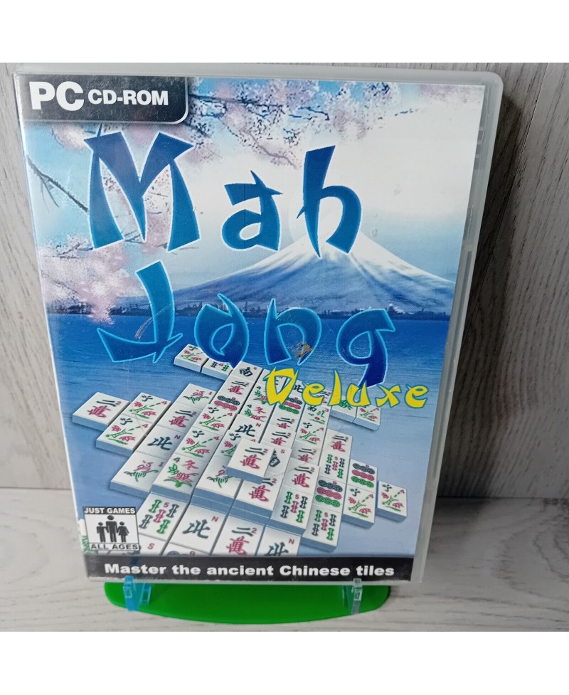 MAH JONG DELUXE PC CD ROM GAME - RARE RETRO GAMING