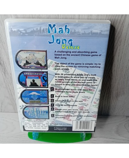 MAH JONG DELUXE PC CD ROM GAME - RARE RETRO GAMING