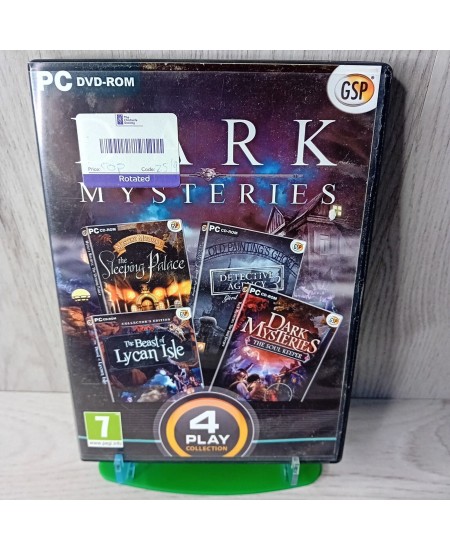 DARK MYSTERIES 4 PLAY COLLECTION PC DVD ROM GAME - RARE RETRO GAMING