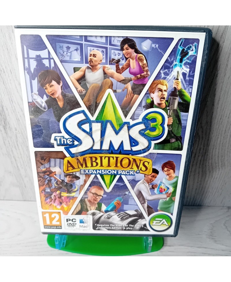 THE SIMS 3 AMBITIONS EXPANSION PACK PC DVD ROM GAME - RARE RETRO GAMING