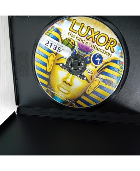 LUXOR THE KING COLLECTION 3 IN 1 PC CD ROM GAME - RARE RETRO GAMING