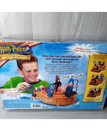 HARRY POTTER SORCERERS STONE LEVITATING CHALLENGE MATTEL 2001 - COMPLETE GAME