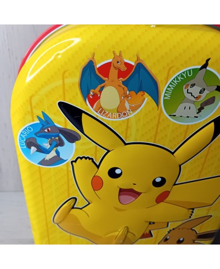 POKEMON LOTTE KIDS LUNCH BOX ON WHEELS Nintendo Tokyo Japan Vintage 1998 - TIN