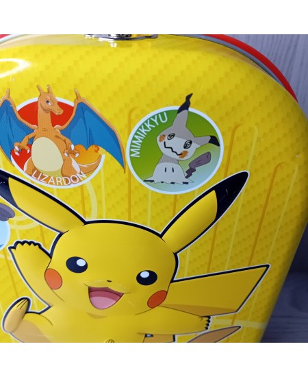 POKEMON LOTTE KIDS LUNCH BOX ON WHEELS Nintendo Tokyo Japan Vintage 1998 - TIN