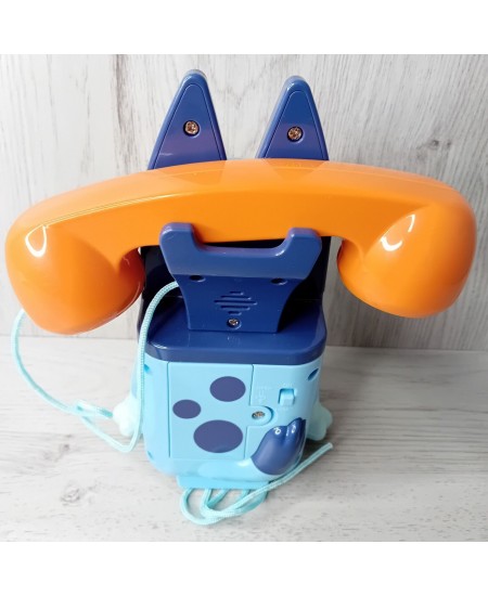 BLUEY TALKING PHONE TOY LUDO STUDIOS - RARE RETRO TOY