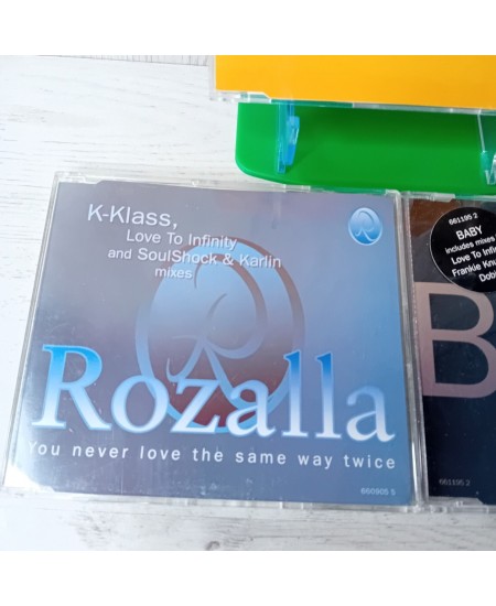 ROZALLA CD BUNDLE JOBLOT -SPECIAL LIMITED EDITION DISC - RARE RETRO MUSIC DANCE