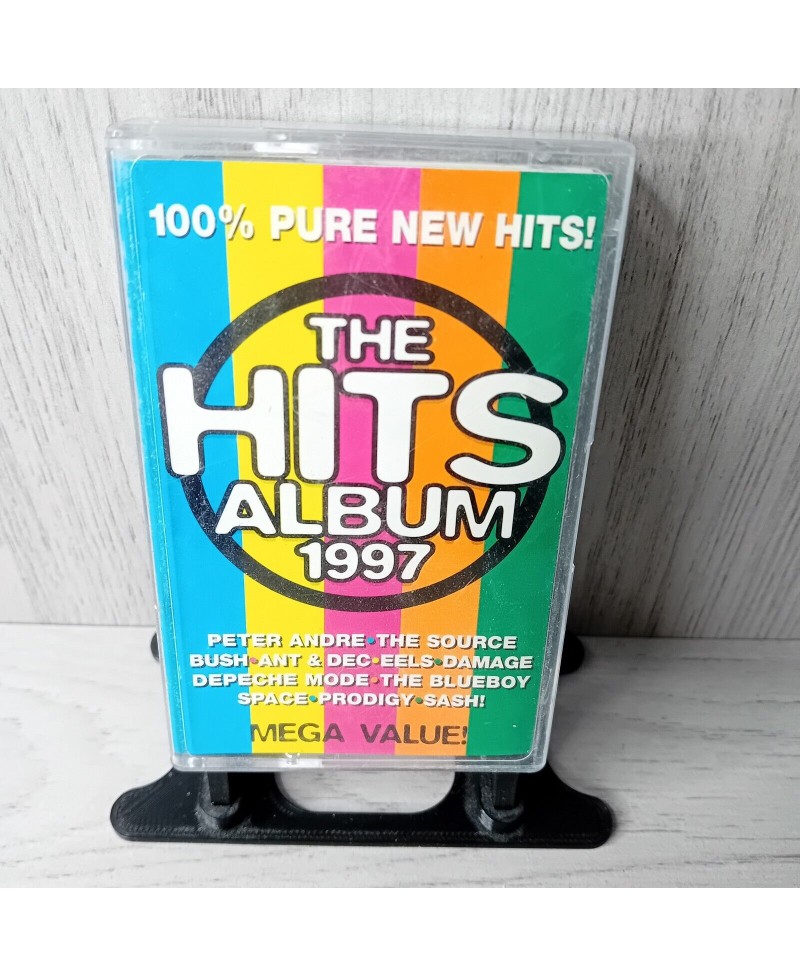 THE HITS ALBUM 1997 CASSETTE TAPE ALBUM - RARE, VARIOUS POP DANCE