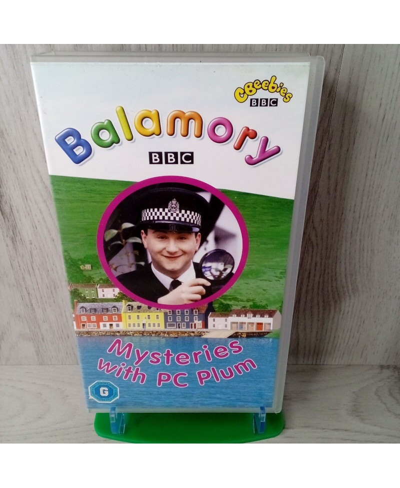 BALAMORY MYSTERIES WITH PC PLUM VHS TAPE RARE RETRO MOVIE SERIES KIDS BBC 2004