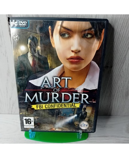 ART OF MURDER FBI CONFIDENTIAL PC DVD ROM GAME - RARE RETRO GAMING