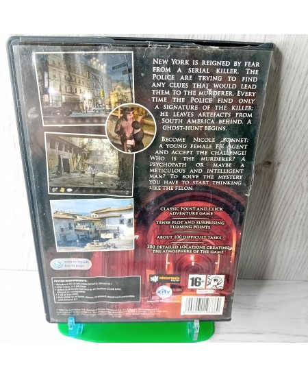 ART OF MURDER FBI CONFIDENTIAL PC DVD ROM GAME - RARE RETRO GAMING