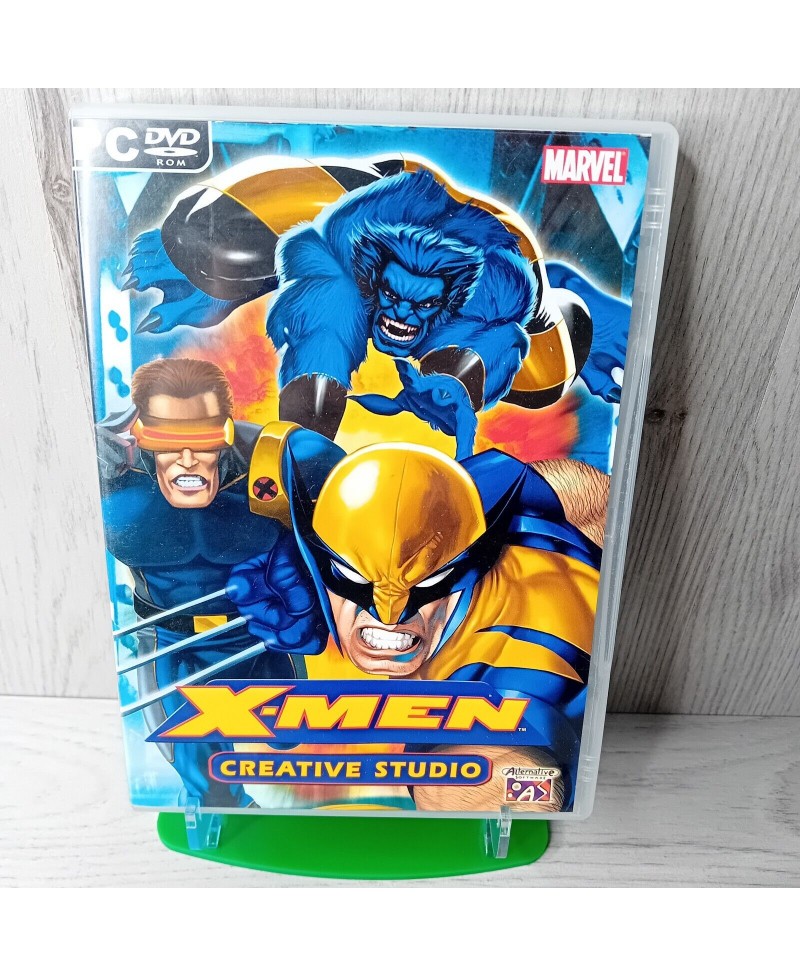 X-MEN CREATIVE STUDIO PC DVD GAME - RARE RETRO GAMING