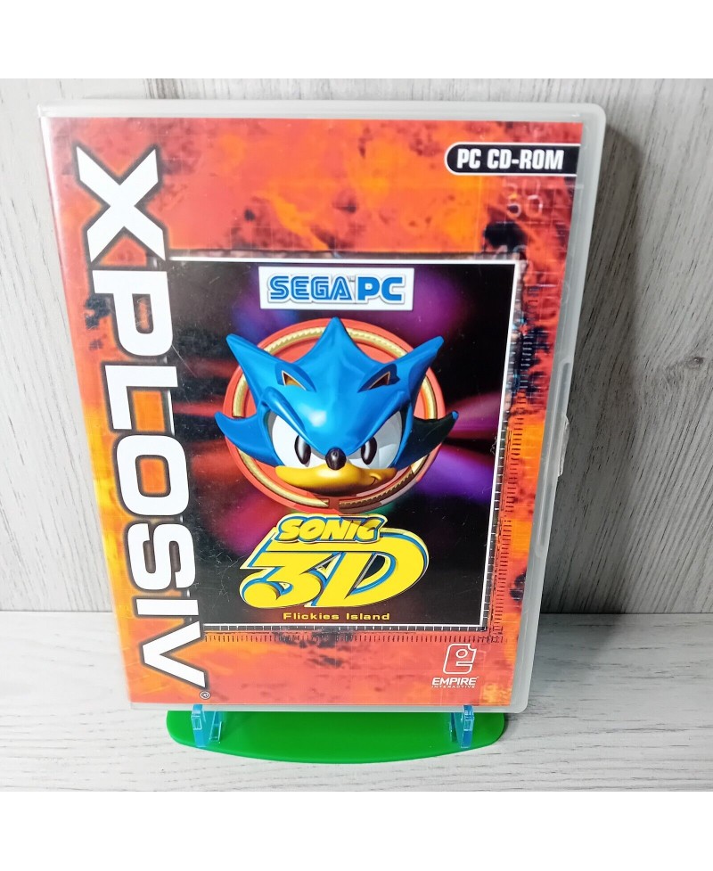 SONIC 3D PC CD ROM GAME - Rare Retro GAMING