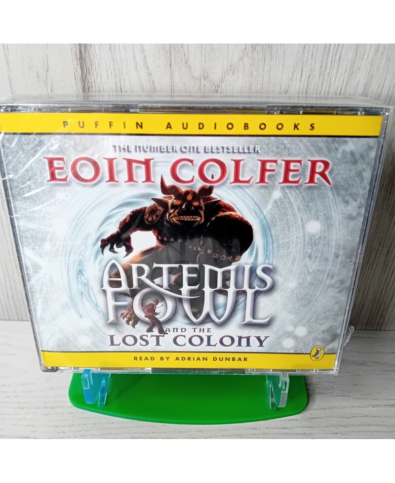 ARTEMIS FOWL AND THE LOST COLONY CD AUDIO BOOK - NEW SEALED 4 CDS - V.RARE