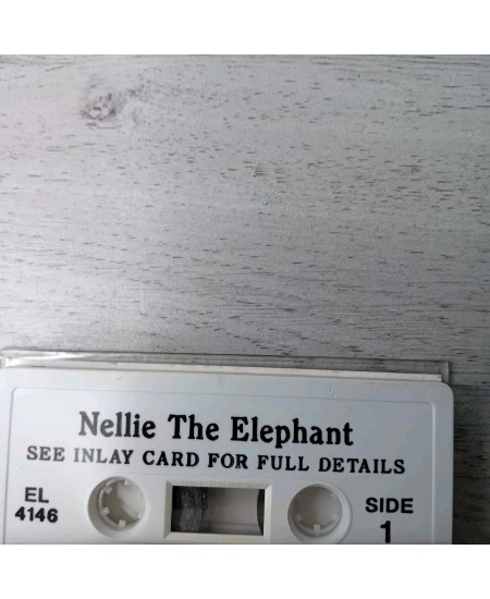 NELLIE THE ELEPHANT CASSETTE TAPE ALBUM - RARE, KIDS FUN TAPE