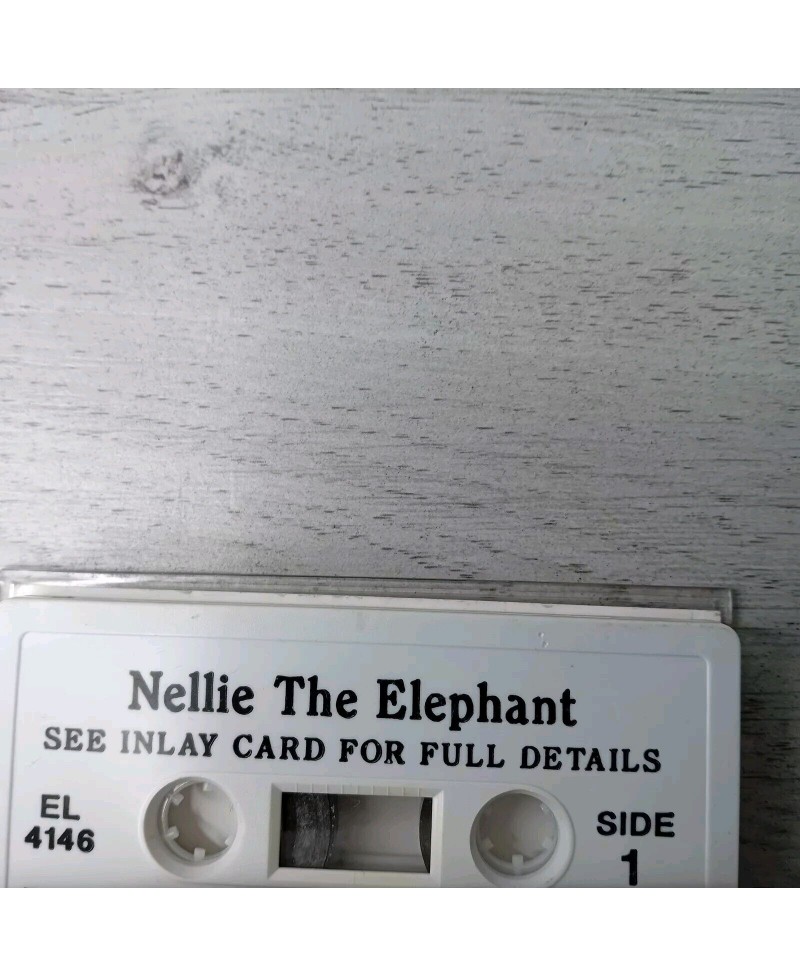 NELLIE THE ELEPHANT CASSETTE TAPE ALBUM - RARE, KIDS FUN TAPE