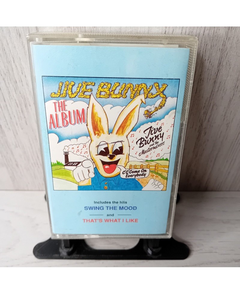 JIVE BUNNY CASSETTE TAPE ALBUM - RARE, VARIOUS POP DANCE V.RARE TAPE