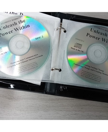 ANTHONY ROBBINS UNLEASH THE POWER WITHIN 6 CD AUDIO BOOK SET - V.RARE