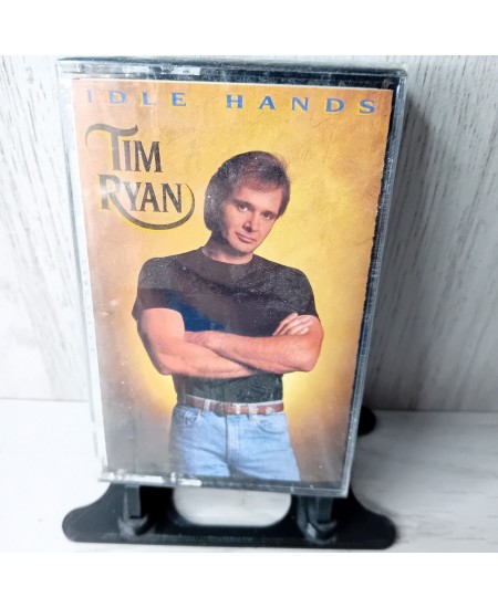 TIM RYAN IDLE HANDS CASSETTE TAPE - RARE RETRO - NEW SEALED,,