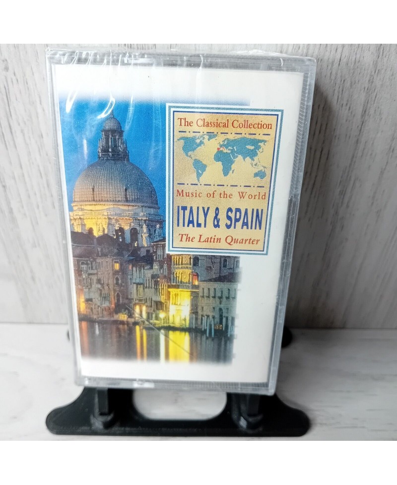 MUSIC OF THE WORLD ITALY & SPAIN THE LATIN QUARTER CASSETTE TAPE - NEW SEALED