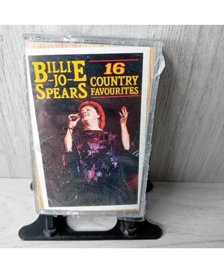 BILLIE JO SPEARS 16 COUNTRY FAVOURITES CASSETTE TAPE - RARE RETRO - NEW SEALED,,