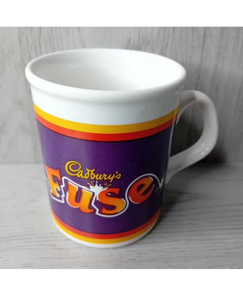 CADBURY FUSE MUG - RARE RETRO VINTAGE CUP TEA COFFEE KILN CRAFT