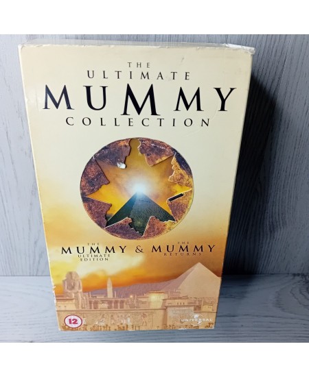 THE ULTIMATE MUMMY COLLECTION VHS - RARE RETRO MOVIE FILM