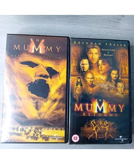 THE ULTIMATE MUMMY COLLECTION VHS - RARE RETRO MOVIE FILM