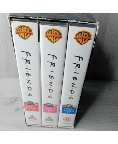 FRIENDS SERIES 1 BOX 1 VHS - RARE RETRO MOVIE FILM BOXSET