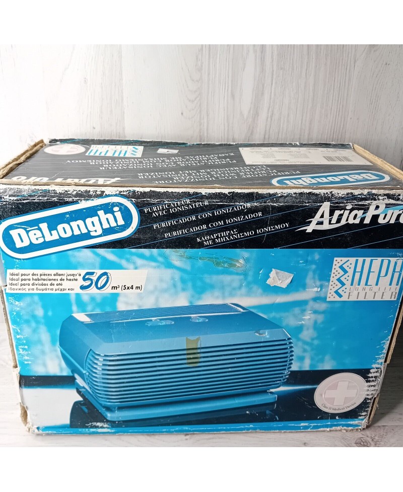 DELONGHI ARIA PURA IONIZER PURIFIER HEPA - IN BOX VERY RARE ITEM