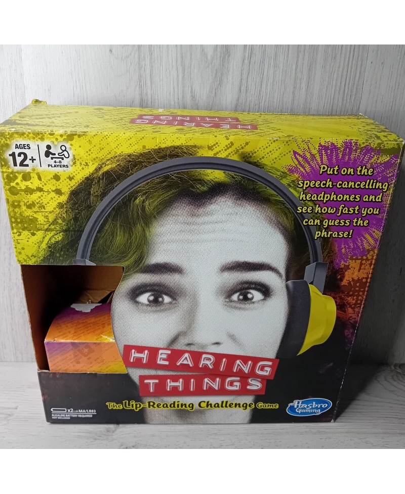 HEARING THINGS GAME HASBRO 2017 - RARE RETRO GAME