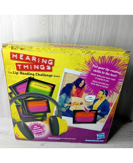 HEARING THINGS GAME HASBRO 2017 - RARE RETRO GAME