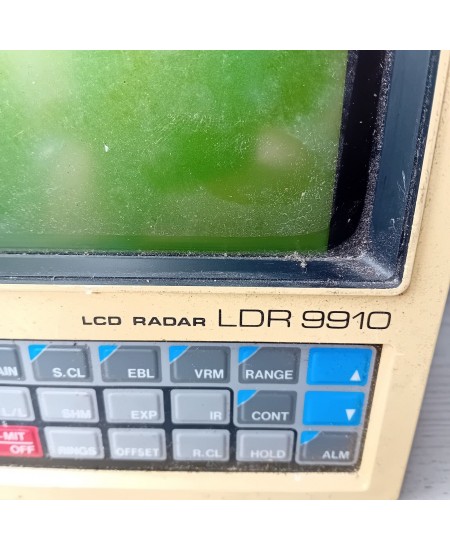 APELCO LCD RADAR LDR 9910 - NOT TESTED FOR SPARES OR REPAIRS