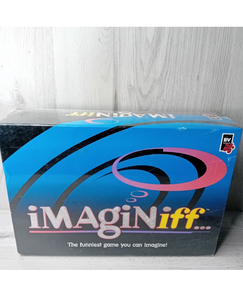 IMAGINIFF BOARD GAME - RARE RETRO 1998 NEW SEALED VINTAGE - VERY RARE BV LEISURE