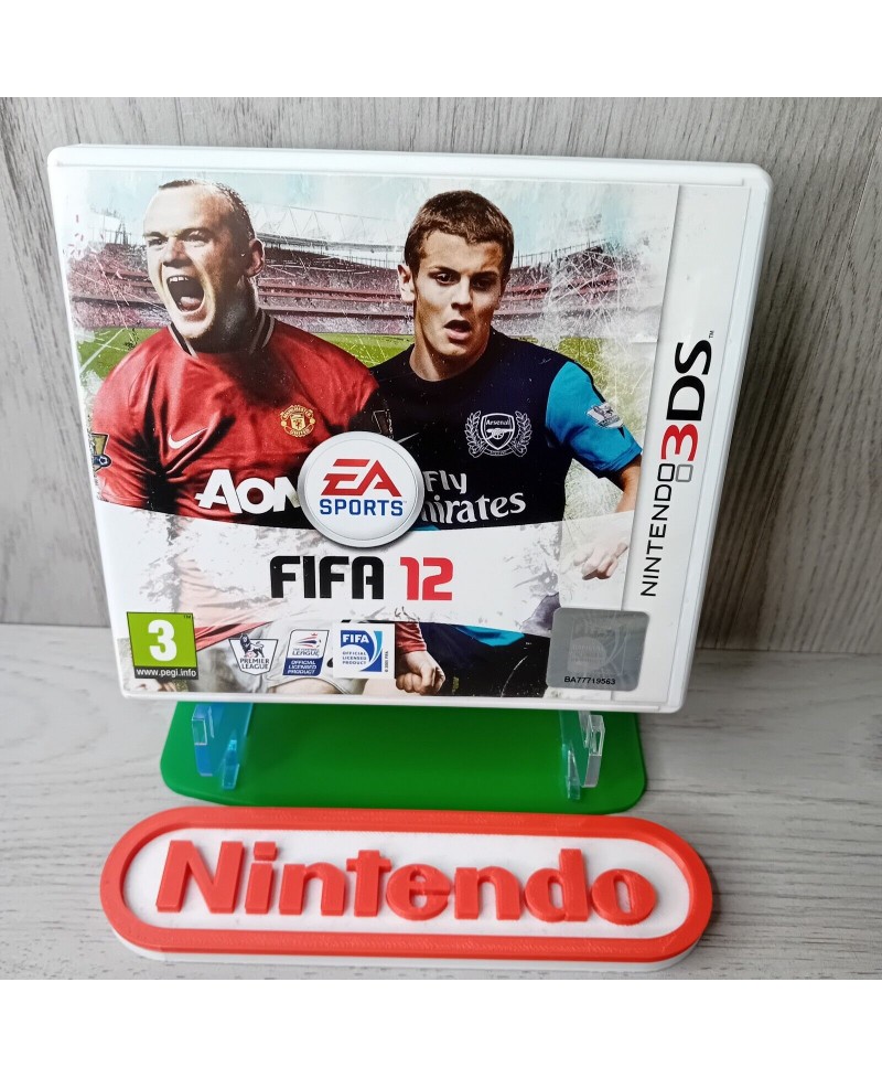 FIFA 12 NINTENDO 3DS GAME - RETRO RARE GAMING