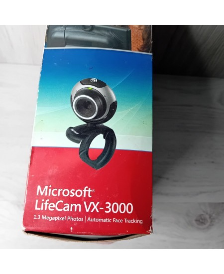 MICROSOFT LIFECAM VX-3000 NEW IN DAMAGED BOX - VINTAGE RETRO RARE