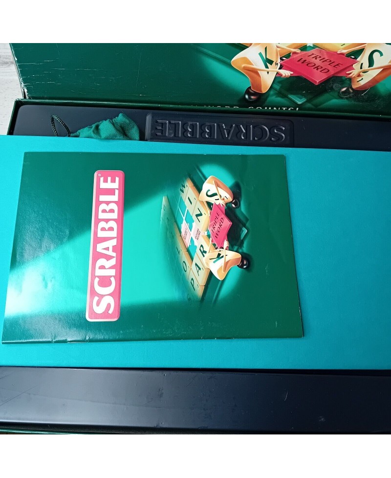 SCRABBLE 2003 & 1999 BOARDGAMES BUNDLE - NOT CHECKED FOR SPARE PARTS - V.RARE