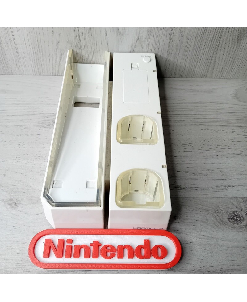 4 GAMERS NINTENDO WII CHARGER DOCK & V STAND - TESTED & WORKING - RETRO GAMING