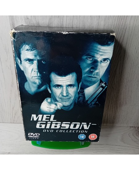 MEL GIBSON DVD COLLECTION 7 x DVD BOXSET - RARE RETRO MOVIE COLLECTION