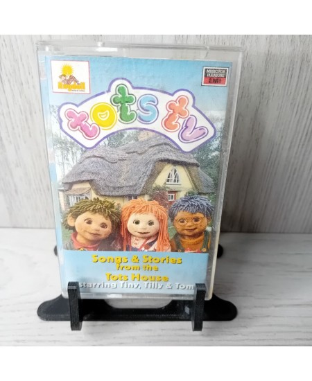 TOTS TV SONGS & STORIES CASSETTE TAPE ALBUM - VINTAGE - RARE RETRO,,