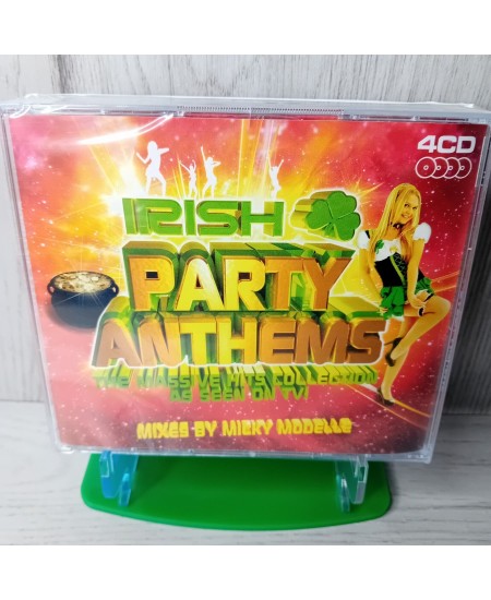 IRISH PARTY ANTHEMS MIXED BY MICKY MODELLE ALBUM 4 CD - VERY RARE NEW SEALED !!